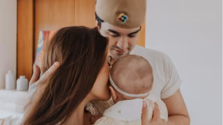 Luan Santana celebra plenitude familiar ao lado de Jade Magalhães e da filha Serena