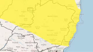 Inmet emite alerta de chuvas intensas para 663 cidades de Minas, incluindo BH