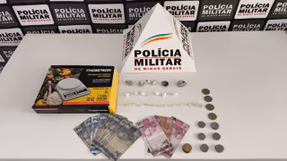 PM apreende adolescente por tráfico de drogas em Santa Rita de Minas