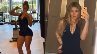 Virginia aparece em treino em Dubai e fala sobre saudade dos filhos no Brasil