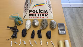 Operação da PM apreende maconha e haxixe em casa com crianças em Ipatinga