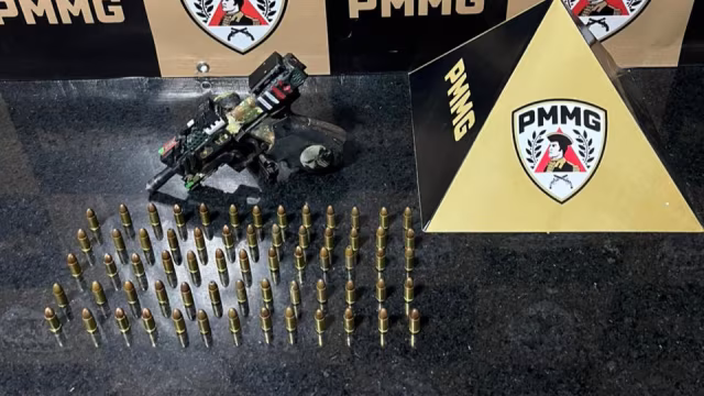 Homem é preso em Ponte Nova por posse de arma de fogo de uso restrito