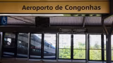 Trem da Linha 17-Ouro chega pela primeira vez ao Aeroporto de Congonhas