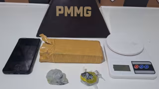 Homem de 38 anos é preso por tráfico de drogas durante operação da PM em Timóteo