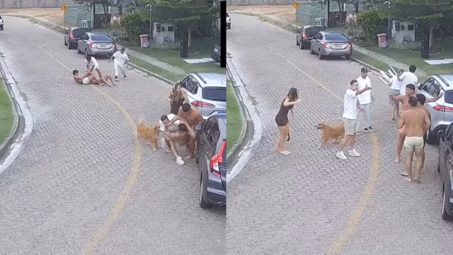 Briga generalizada em condomínio de luxo envolve jogadores argentinos do Fortaleza e vizinhos no Eusébio