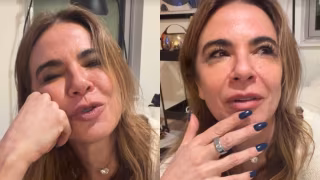 Luciana Gimenez desabafa e chora após saída da RedeTV