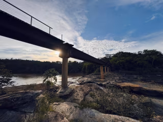 Restauração da histórica Ponte Queimada, entre Marliéria e Pingo D’Água, deve ser concluída até março