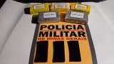 Vídeo: mulher é presa com 5 barras de cocaína em operação policial no entorno de Itabira