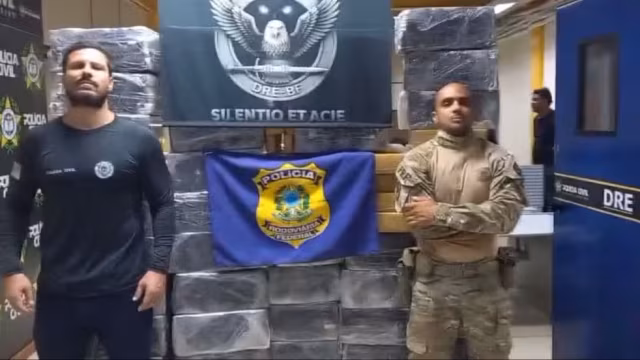 Polícia apreende mais de duas toneladas de maconha em Duque de Caxias