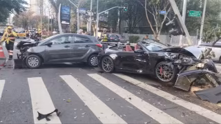 Influenciador ‘Gato Preto’ é indiciado por crimes de trânsito após acidente com Porsche na Faria Lima
