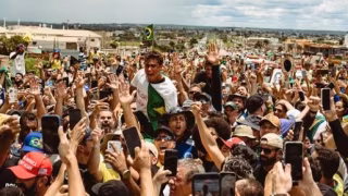 Após raio atingir manifestantes, esquerda critica condução de ato liderado por Nikolas