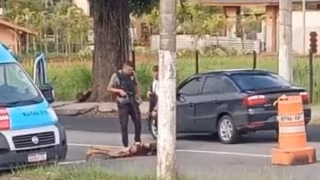 Suspeito de roubar van no RJ é baleado durante abordagem em Juiz de Fora