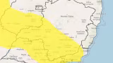 Inmet emite alerta de tempestades com granizo para mais de 500 cidades de Minas