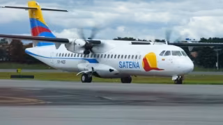 Queda de avião da Satena deixa 15 mortos em área rural no nordeste da Colômbia