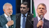 Paraná Pesquisas mostra Lula em empate técnico com Flávio Bolsonaro e Tarcísio em cenários de 2º turno