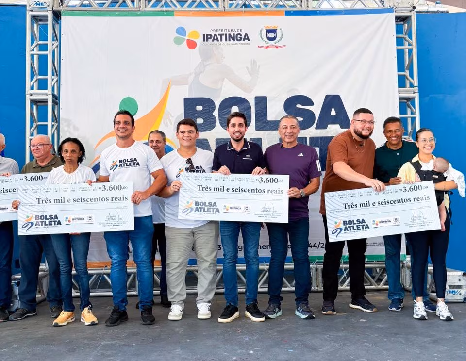 SUGESTÃO DE PAUTA - Ipatinga celebra o esporte e entrega Bolsa Atleta de até R$ 3.600 a 100 talentos