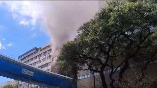 Incêndio atinge prédio do Instituto do Coração em São Paulo