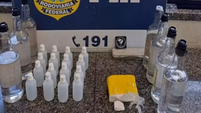 Motorista de aplicativo é preso na BR-020 com lança-perfume e cocaína no Ceará