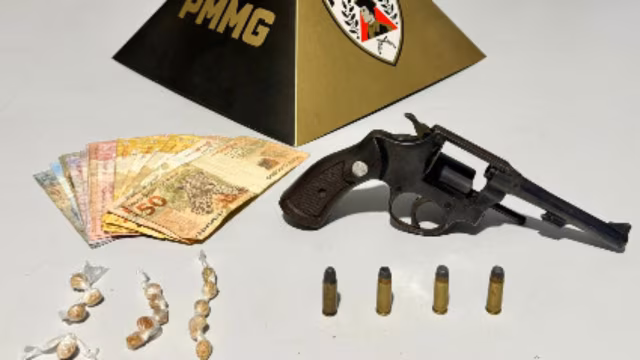 Adolescente é apreendido com revólver e crack durante patrulhamento em Ipatinga