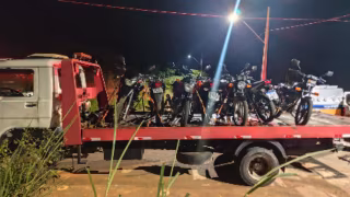 Sete motociclistas são detidos após denúncias de direção perigosa em Timóteo