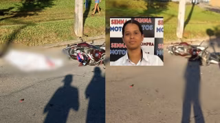 Identificada motociclista de 20 anos que morreu em acidente em Ipatinga