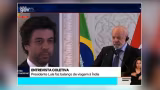 Lula se irrita e discute com repórter da Globo durante entrevista coletiva na Índia