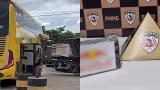 PM apreende cerca de 2 kg de cocaína em ônibus São Paulo–Ipatinga em Timóteo