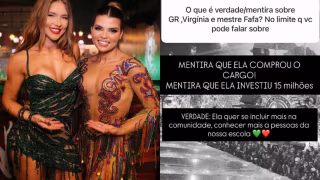 Filha do presidente da Grande Rio nega que Virginia tenha comprado cargo por R$ 15 milhões