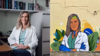 Tatiana Sampaio é homenageada com mural de grafite em Uberlândia: “A maior influenciadora deste país”