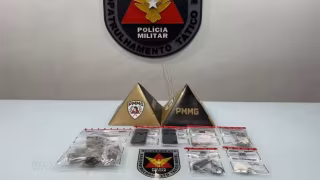 Perseguição em alta velocidade termina com prisão por suspeita de tráfico em Governador Valadares