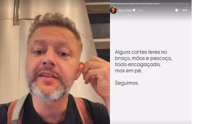 Lucas Lima relata tentativa de assalto em táxi a caminho do Aeroporto de Guarulhos