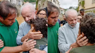 Em visita à Zona da Mata atingida por chuvas, Lula se encontra com prefeito de Ubá