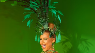 Virginia Fonseca se desencontra da bateria em ensaio técnico da Grande Rio na Sapucaí