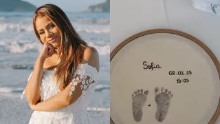 Lexa relembra um ano do nascimento de Sofia, filha que morreu três dias após o parto