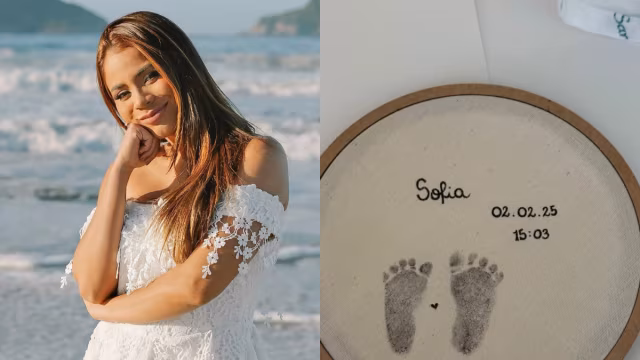 Lexa relembra um ano do nascimento de Sofia, filha que morreu três dias após o parto