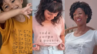 Criando roupas acessíveis com braille, mineira lucra R$ 97 mil em 12 meses