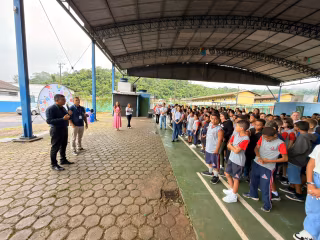 Seis mil alunos da rede municipal de Timóteo iniciam ano letivo com acolhimento nas escolas