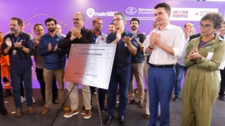 Estação Novo Eldorado é inaugurada em Contagem e começa a operar nesta terça com dois dias de passagem grátis