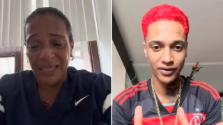 Mãe de Oruam se emociona e desabafa sobre possível prisão do filho