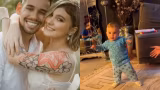 Lucas Borbas registra primeiros passos do filho Arthur após morte de Isabel Veloso
