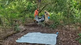 Polícia Civil encontra cemitério clandestino em Bangu e localiza dois corpos