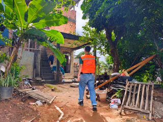 Defesa Civil faz vistorias em Ipatinga após chuvas intensas e alagamentos pontuais