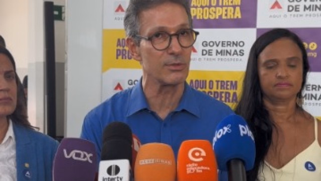 Durante inauguração de obra em Ipatinga, governador de Minas comenta sobre pré-candidatura à Presidência