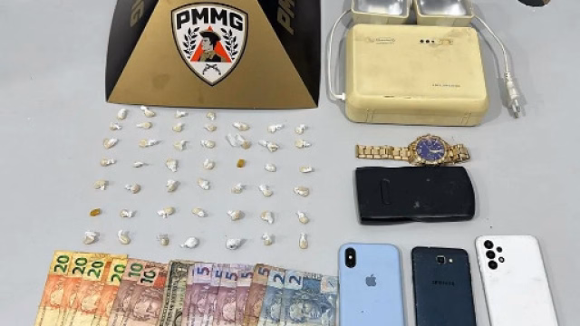 PM detém nove suspeitos e apreende 46 pedras de crack em Ipatinga