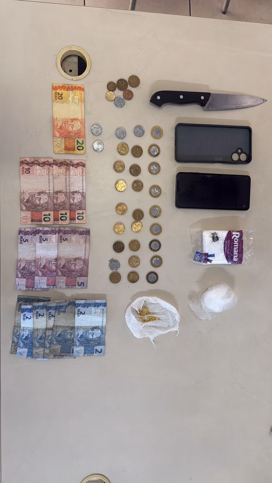 SUGESTÃO DE PAUTA: Polícia Municipal apreende crack e dinheiro durante patrulhamento em Ipatinga