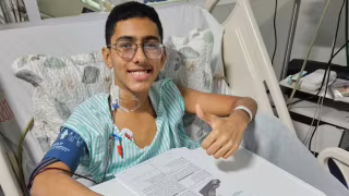 Após fazer Enem no hospital por decisão judicial, jovem com anemia aplásica é aprovado em medicina