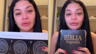 Rayssa Buq relata cura após diagnóstico de cisto no cérebro durante evento gospel em Fortaleza