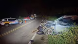 Colisão frontal na BR-259 mata mulher de 68 anos em Resplendor