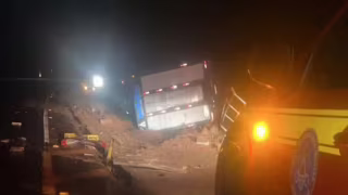 MG: caminhão com carga de gado tomba e animais provocam novo acidente