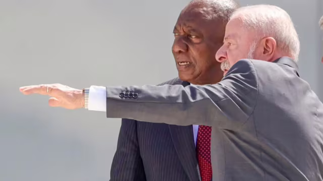 Lula recebe presidente da África do Sul em Brasília para ampliar comércio e parcerias
